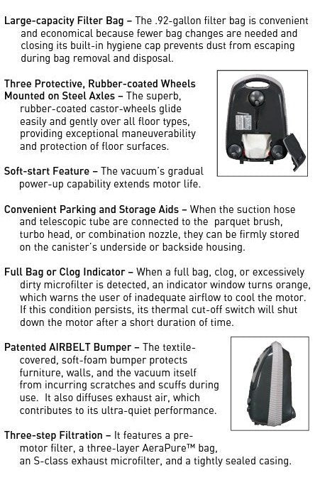 SEBO Airbelt E3 Premium