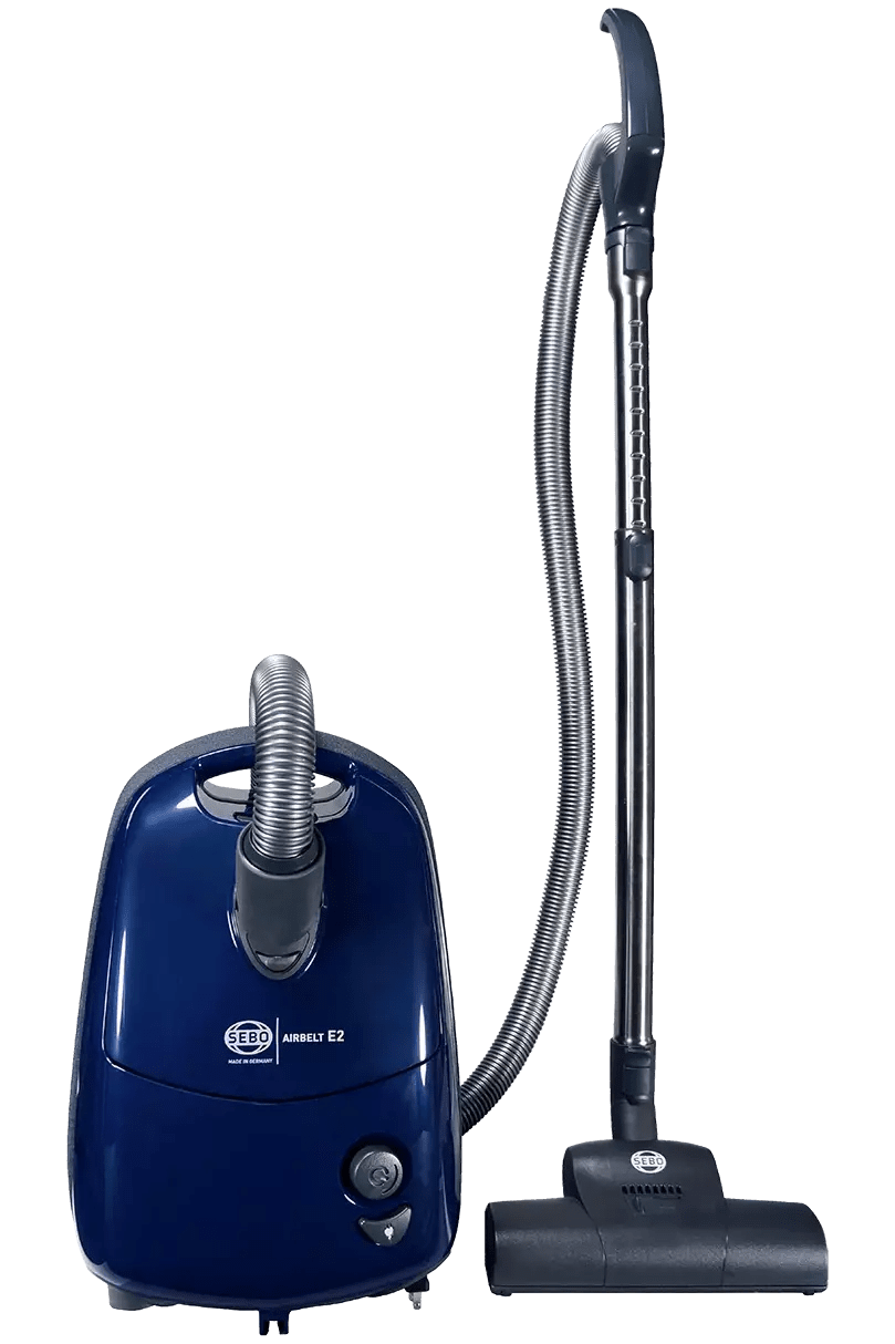 SEBO AIRBELT E2 Turbo Canister Vacuum with Air-Driven Turbo Head Brushroll 91620