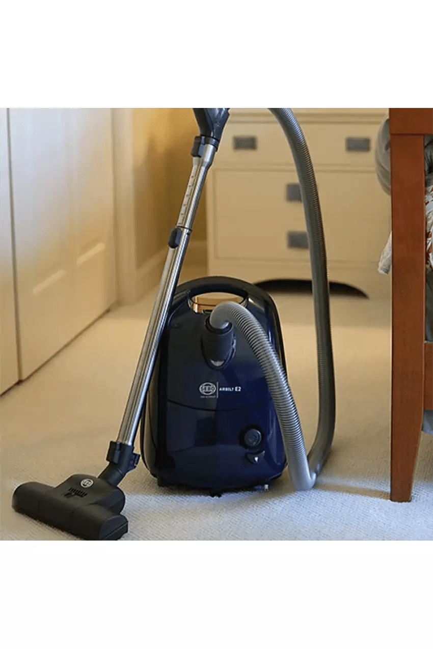 SEBO AIRBELT E2 Turbo Canister Vacuum with Air-Driven Turbo Head Brushroll 91620