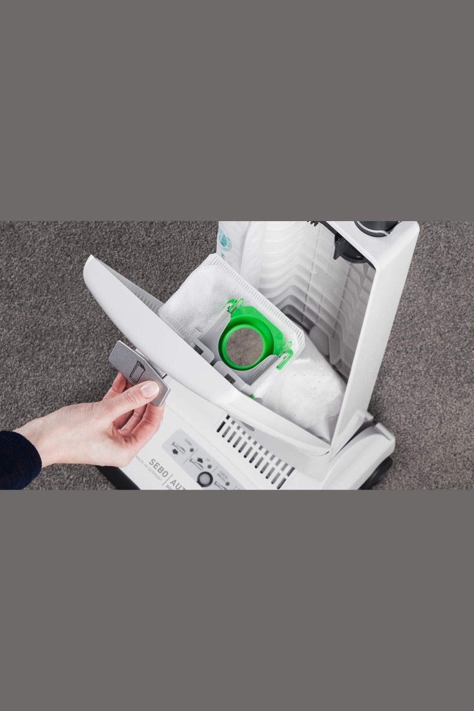 SEBO 91542AM Automatic X7 Upright Premium White