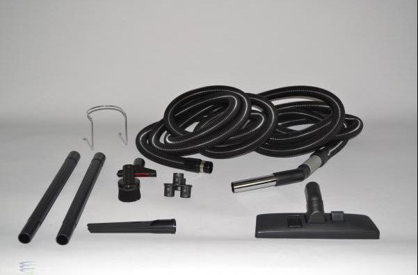 CENTRAL VAC KIT,30FT-TITAN BASIC,BLACK