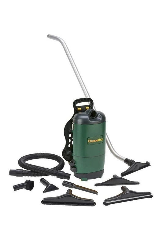 CleanMax Commercial Backpack Vacuum, 6 Qt