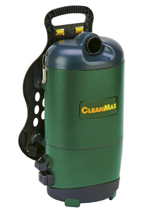 CleanMax Commercial Backpack Vacuum, 6 Qt