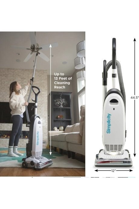 Simplicity Clean Air Allergy Upright Vacuum